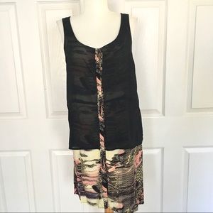 Volcom • Layered Pattern Mini Dress